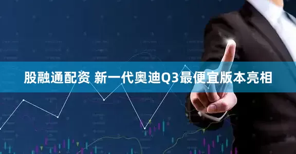 股融通配资 新一代奥迪Q3最便宜版本亮相